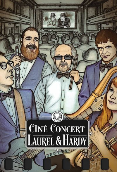 affiche du film Ciné-concert : Laurel & Hardy