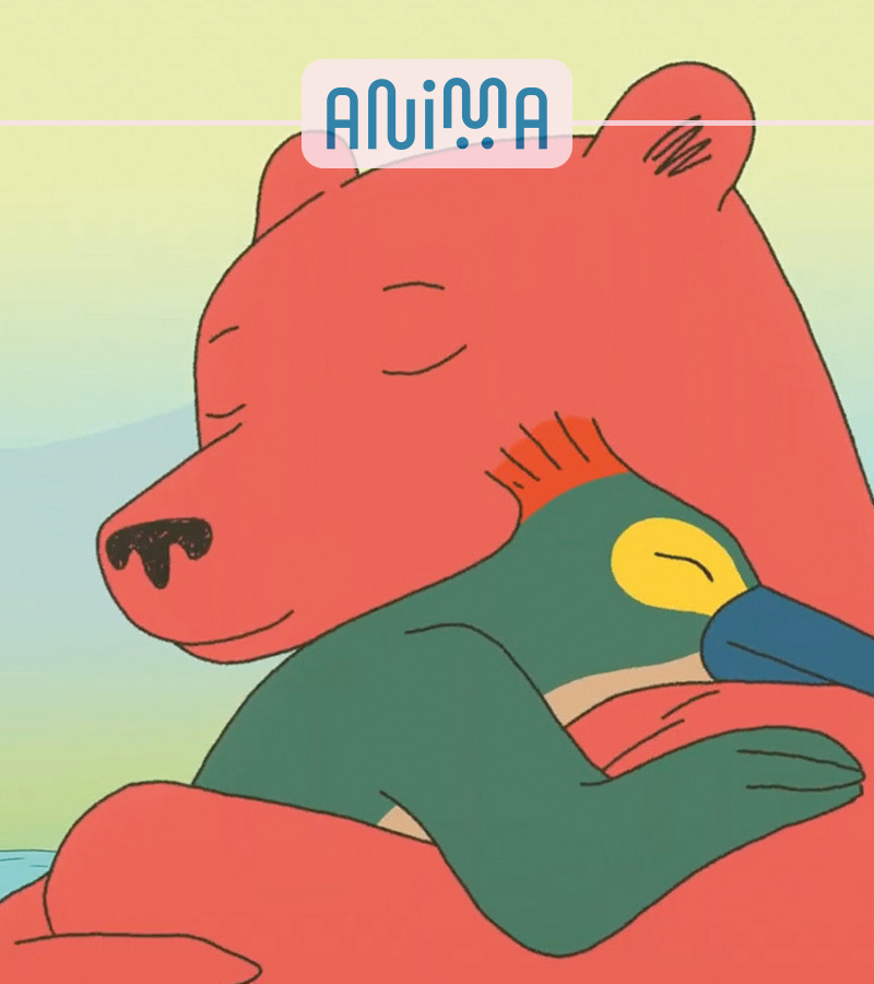 affiche du film L'Ourse et l'Oiseau